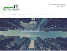 Tablet Screenshot of buildingcontrolsgroup.com